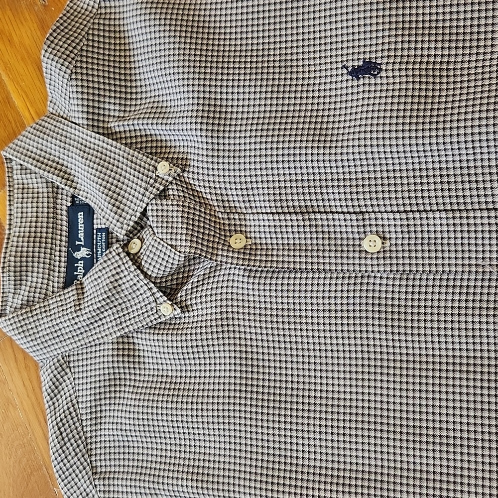 Men's Blue Checkered Shirt